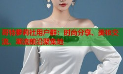 哥特萝莉社用户群：时尚分享、美妆交流、潮流前沿聚集地