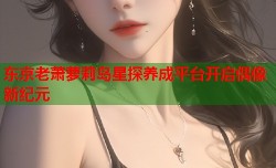 东京老萧萝莉岛星探养成平台开启偶像新纪元