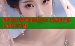 佛罗里达萝莉岛揭秘平台 权威曝光核心内幕与功能