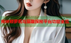 克林顿萝莉岛猫趣探秘平台功能全览