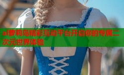 al萝莉岛精彩互动平台开启你的专属二次元世界体验