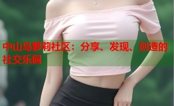 中山岛萝莉社区：分享、发现、创造的社交乐园