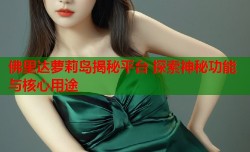 佛里达萝莉岛揭秘平台 探索神秘功能与核心用途