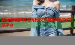 美国高层萝莉岛揭秘权力黑幕与秘密交易平台