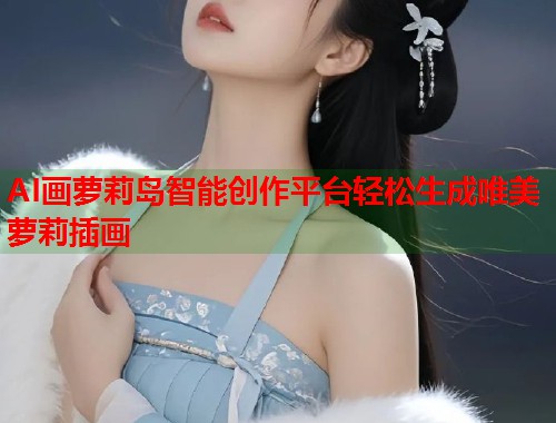AI画萝莉岛智能创作平台轻松生成唯美萝莉插画  第1张