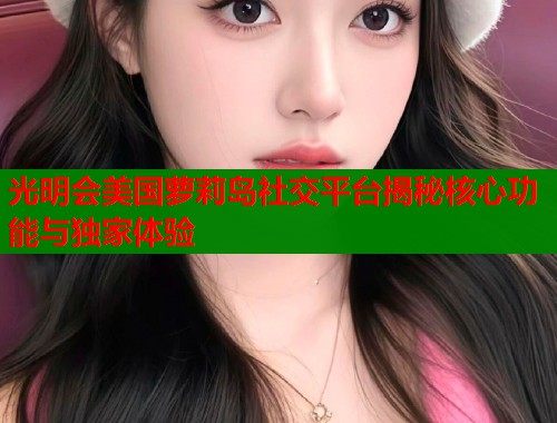 光明会美国萝莉岛社交平台揭秘核心功能与独家体验  第1张