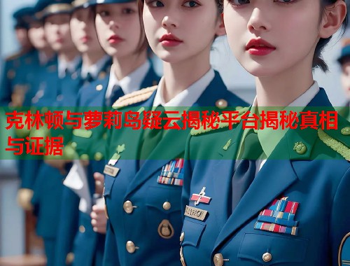 克林顿与萝莉岛疑云揭秘平台揭秘真相与证据  第1张