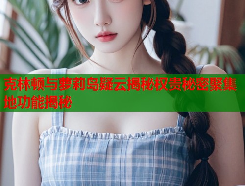 克林顿与萝莉岛疑云揭秘权贵秘密聚集地功能揭秘  第1张