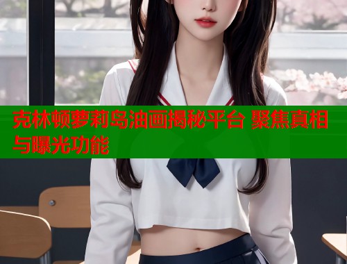 克林顿萝莉岛油画揭秘平台 聚焦真相与曝光功能  第1张