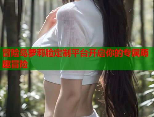 冒险岛萝莉脸定制平台开启你的专属萌趣冒险  第2张